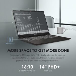 MSI Commercial 14 H Professional Laptop